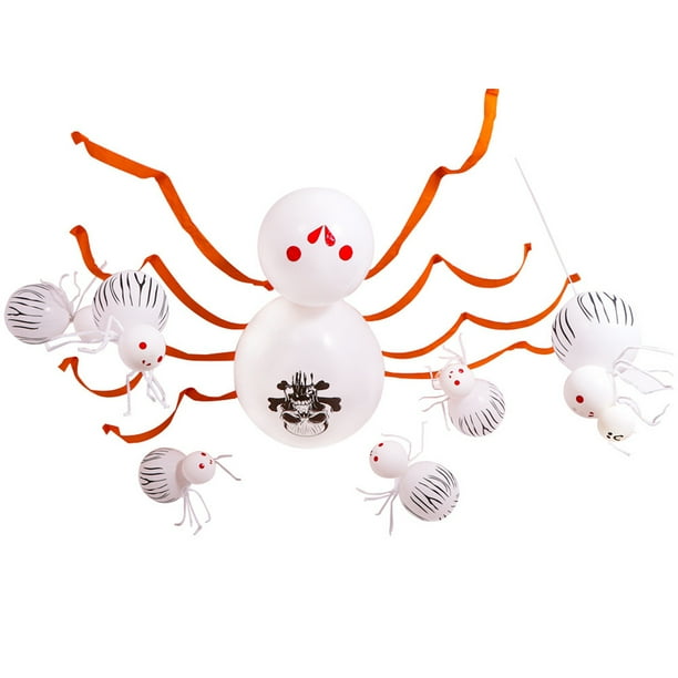 Halloween House Party Decorations Family Balloons Banners Stickers Props Horror